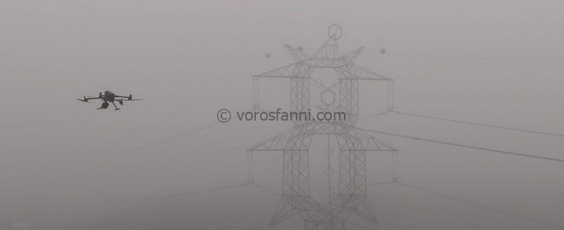 Clown-shaped power line tower